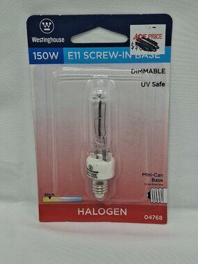 Westinghouse Lighting 150W E11 Dimmable Capsule Light Bulb